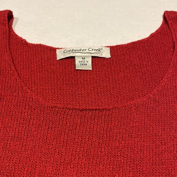 Coldwater Creek lite weight tank style sweater size medium - Picture 7 of 7